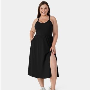 Everyday Plus Size Midi Chill Dress-La Land